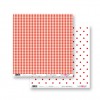 Papel Scrapbooking Vichy - Topitos Rojo Papers for You