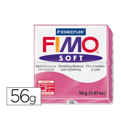 Arcilla polimerica Fimo Soft Frambuesa nº22