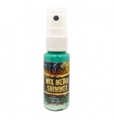 Mix Media Shimmer Spray Cadence MMS14 Verde Claro