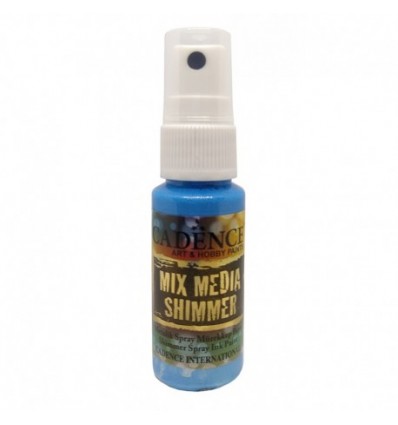 Mix Media Shimmer Spray Cadence MMS13 Azul CLaro
