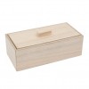Caja de madera con tapa de 20x10x6.5 cm.
