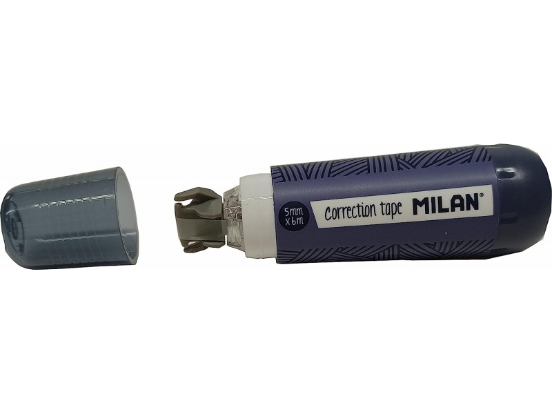 MILAN® Blíster cinta correctora extra-larga 5 mm x 15 m, serie New Look :  : Oficina y papelería