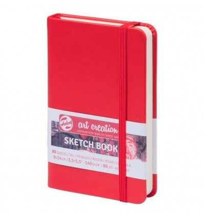 Sketch Book Rojo 9x14