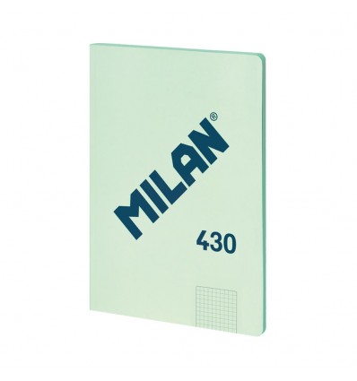 Cuaderno Encolado  Milan Verde