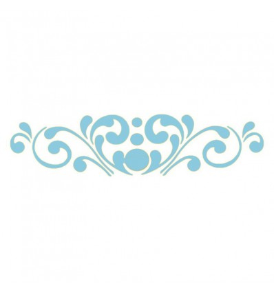 Stencil Tribal Flores Acrilex