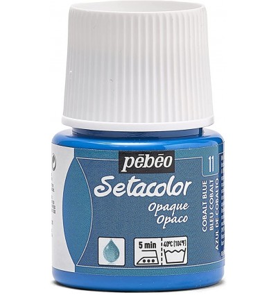 Pintura Tela Azul de Cobalto Setacolor 11