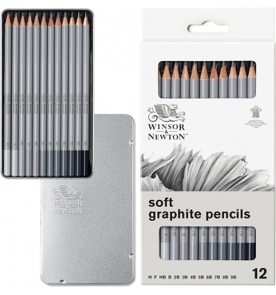 Caja de Grafito Blando Winsor & Newton