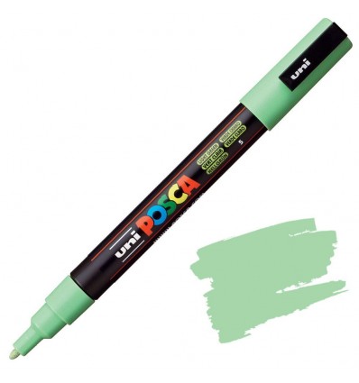 Rotulador Posca PC-3M Verde Claro 5