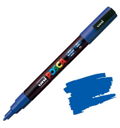 Rotulador Posca PC-3M Azul 33