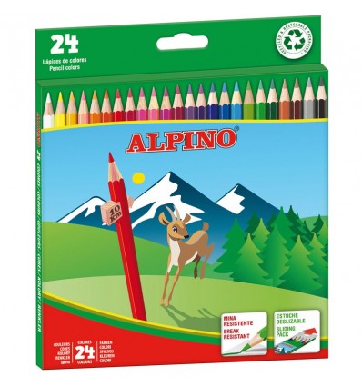 Lapices Alpino 24 Colores