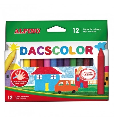 Ceras Alpino 12 Colores Dacsolor