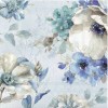 Servilleta Decoupage Flores violetas vintage 33x33