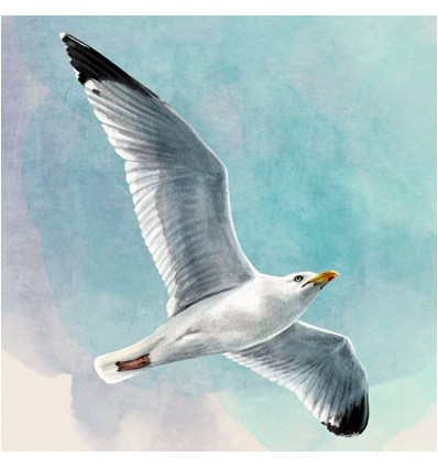 Servilleta Decoupage Gaviota 33x33