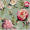 Servilleta Decoupage Peonias con verde 33x33