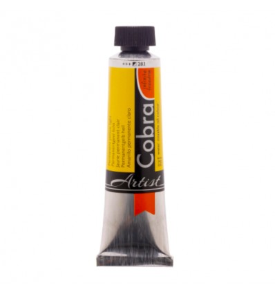 Oleo al Agua Amarillo Permanente Claro 283 Cobra Artist 40ml