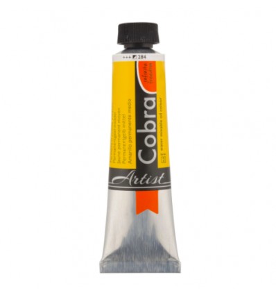 Oleo al AguaAmarillo Permanente Medio 284 Cobra Artist 40ml