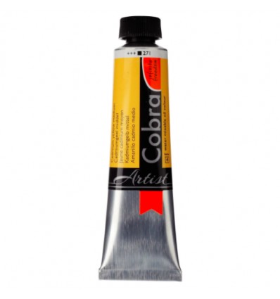 Oleo al Agua Amarillo Cadmio Medio 271 Cobra Artist 40ml