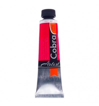 Oleo al Agua Rojo Transparente Medio 3170 Cobra Artist 40ml