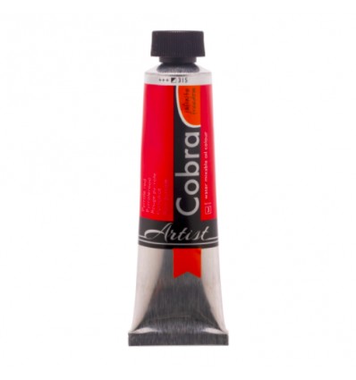 Oleo al Agua Rojo Pyrrole 315 Cobra Artist 40ml