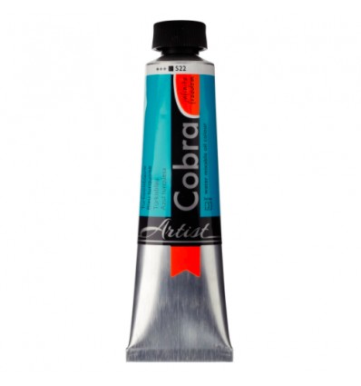 Oleo al Agua Azul Turquesa 522 Cobra Artist 40ml