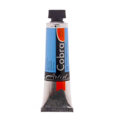 Oleo al Agua Azul Real 517 Cobra Artist 40ml