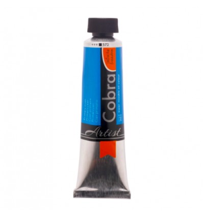 Oleo al Agua Cian Primario 572 Cobra Artist 40ml