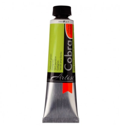 Oleo al Agua Verde Amarillento 617 Cobra Artist 40ml