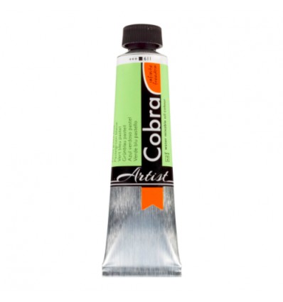 Oleo al Agua Azul Verdosa Pastel 611 Cobra Artist 40ml