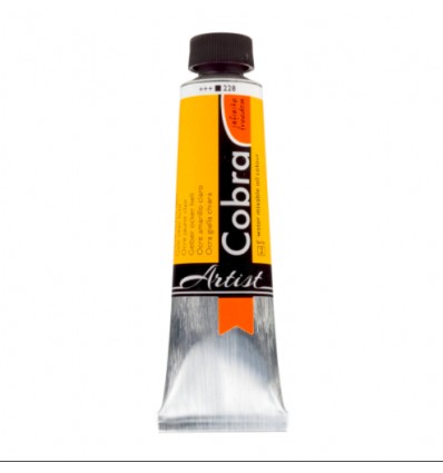 Óleo al Agua Ocre Amarillo Claro 228 Cobra Artist 40ml