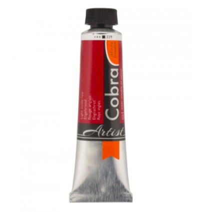 Óleo al Agua Rojo Inglés 339 Cobra Artist 40ml