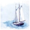 Servilleta barco de pesca 33x33