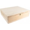 Caja de madera redonda