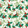 Servilletas Flor pequeña Navidad 33x33