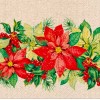 Servilletas Flor  Navidad 33x33