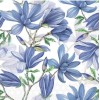 Servilletas Flores azules Antoinette 33x33