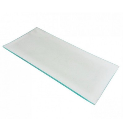 Plato de cristal rectangular 25,5x13 cm