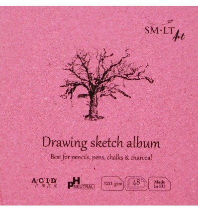 Bloc "Drawing pad" 24 x 17,5 cm CSm-Lt  120gr