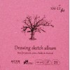 Bloc "Drawing pad" 24 x 17,5 cm CSm-Lt  120gr