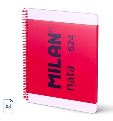 Cuaderno A4 MILAN nata® 624 since 1918, rosa