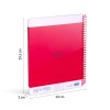 Cuaderno A4 MILAN nata® 624 since 1918, rosa