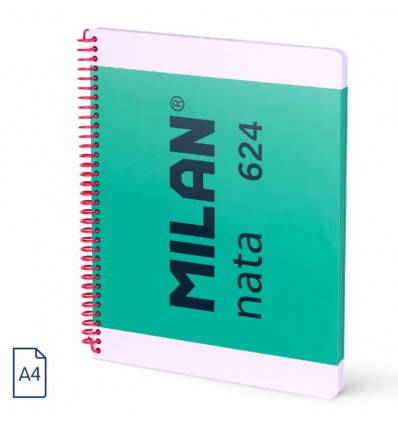 Cuaderno A4 MILAN nata® 624 since 1918, verde
