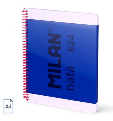 Cuaderno A4 MILAN nata® 624 since 1918, azul