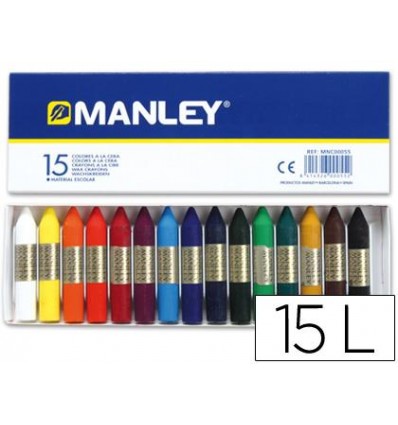 Ceras Manley 10 colores tono piel