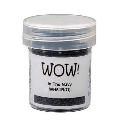 Polvo Embossing Primary Ebony Super Fine. Wow