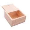 Caja de madera con tapa deslizante  16 x 7 x 6 cm