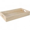 Bandeja de Madera 36 x 26 x 5 cm