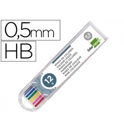 Minas 2.0 mm colores Liderpaper