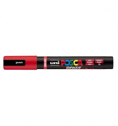Rotulador Posca Brush  PC-5BR Verde