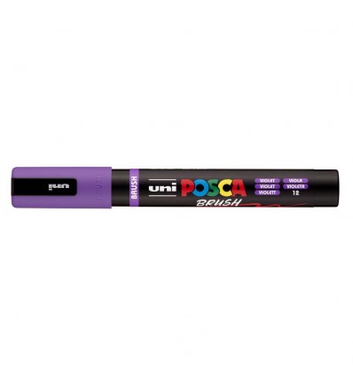 Rotulador Posca Brush  PC-5BR Azul Claro