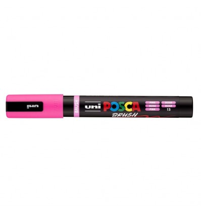Rotulador Posca Brush  PC-5BR Azul